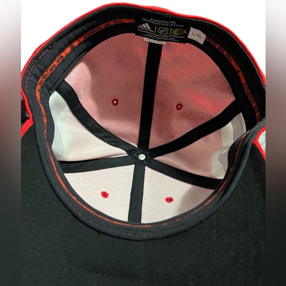 ⭐️ Chicago Blackhawks  fitted Hat large / XL ⭐️ - Picture 5 of 5